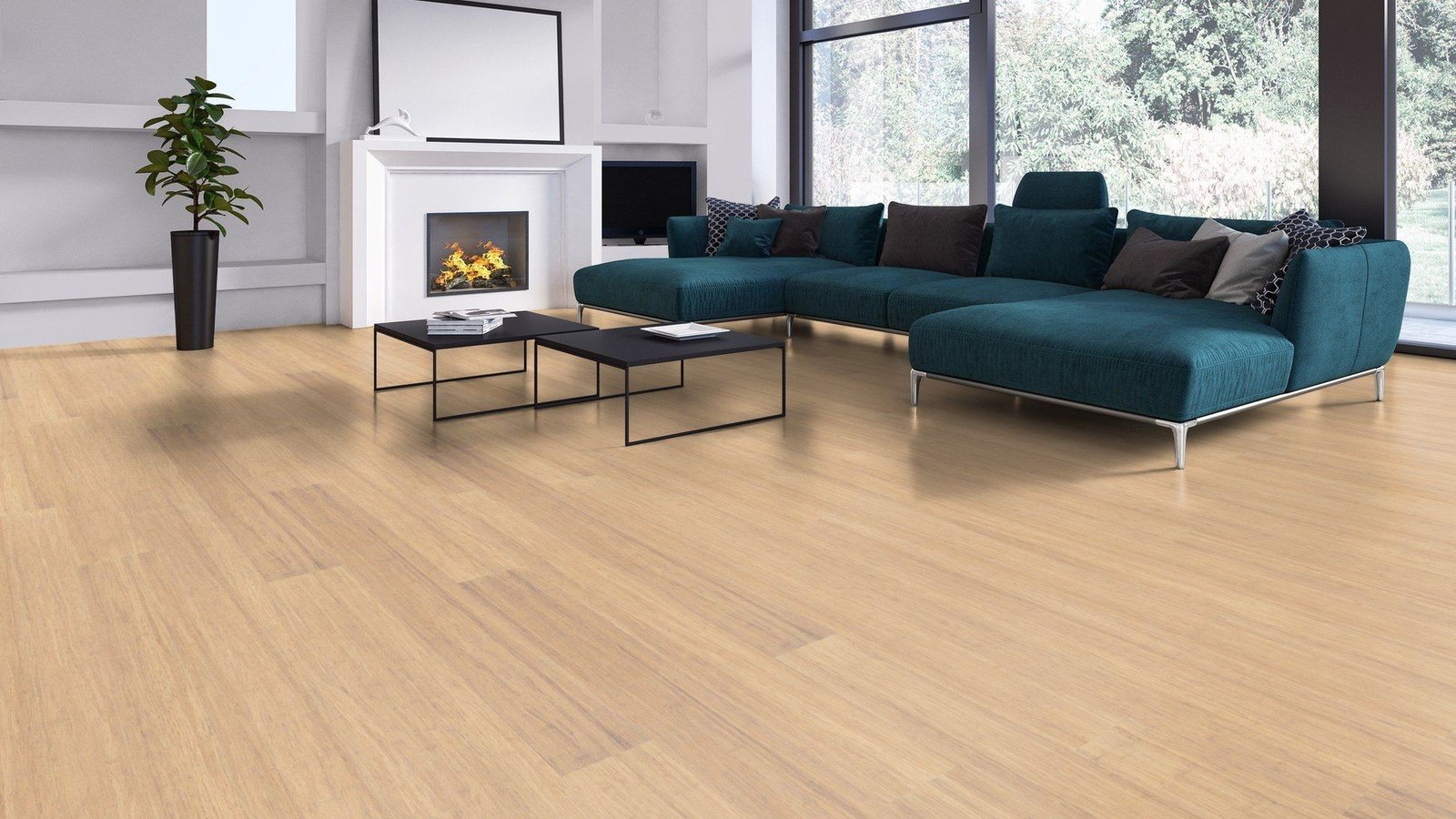 PARQUET MOSO BAMBOO ELITE PREMIUM DENSITY NATURAL BLANCO BF-EL200-02